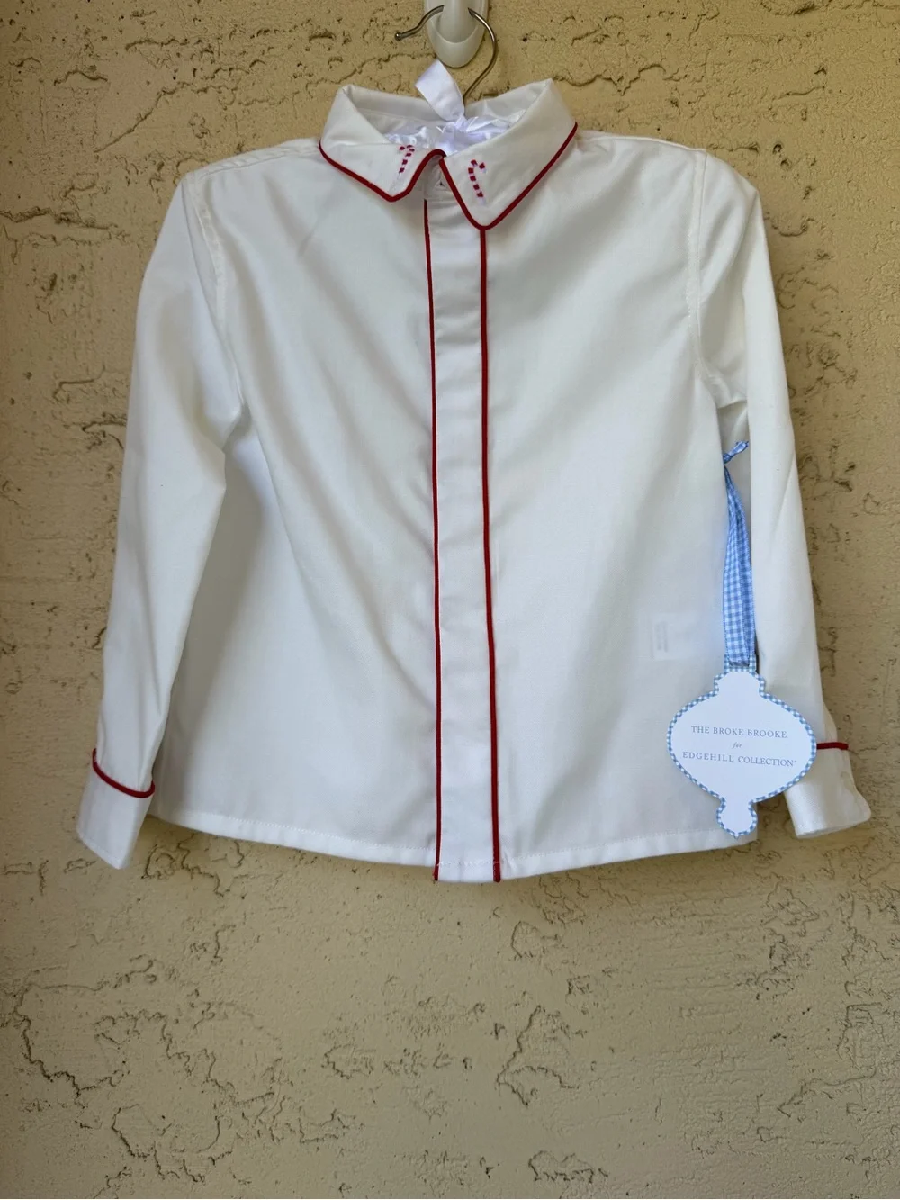 Edgehill Collection x The Broke Brooke Little Boys Charlie Plaid Pants Set 3T